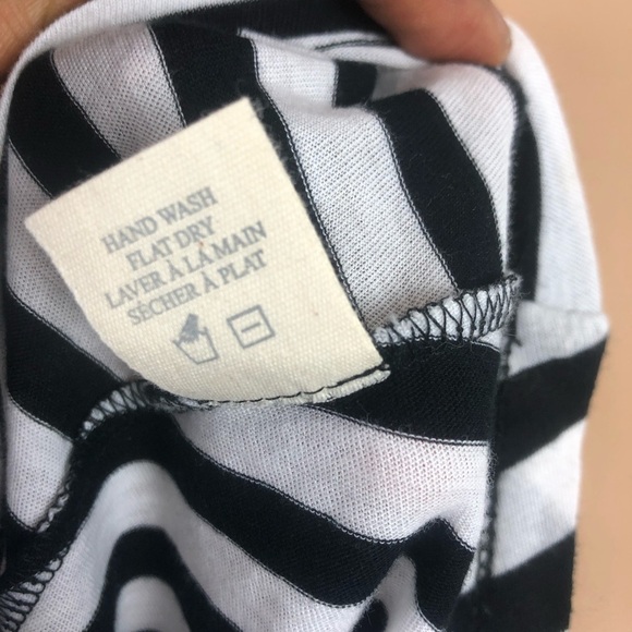 A.L.C Brenton Stripe Harper Twist Back Top Size XS - Picture 6 of 7